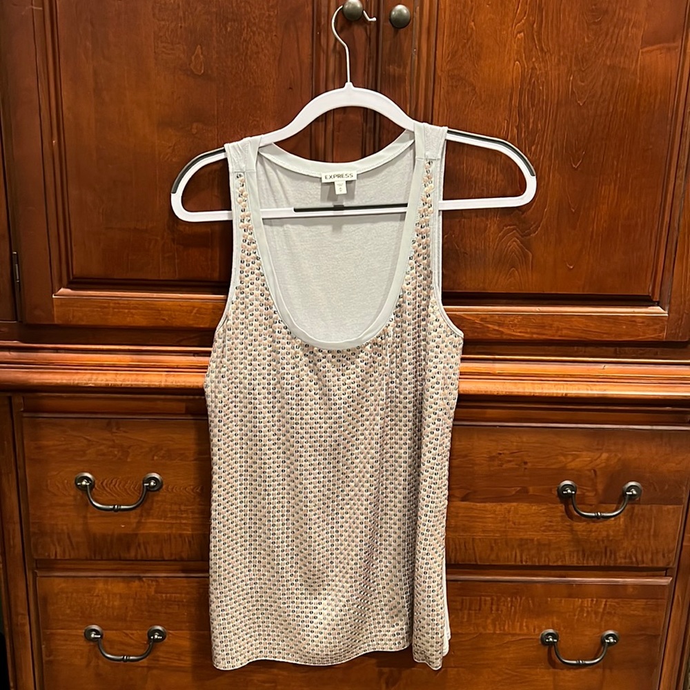 Sequin Tank Top